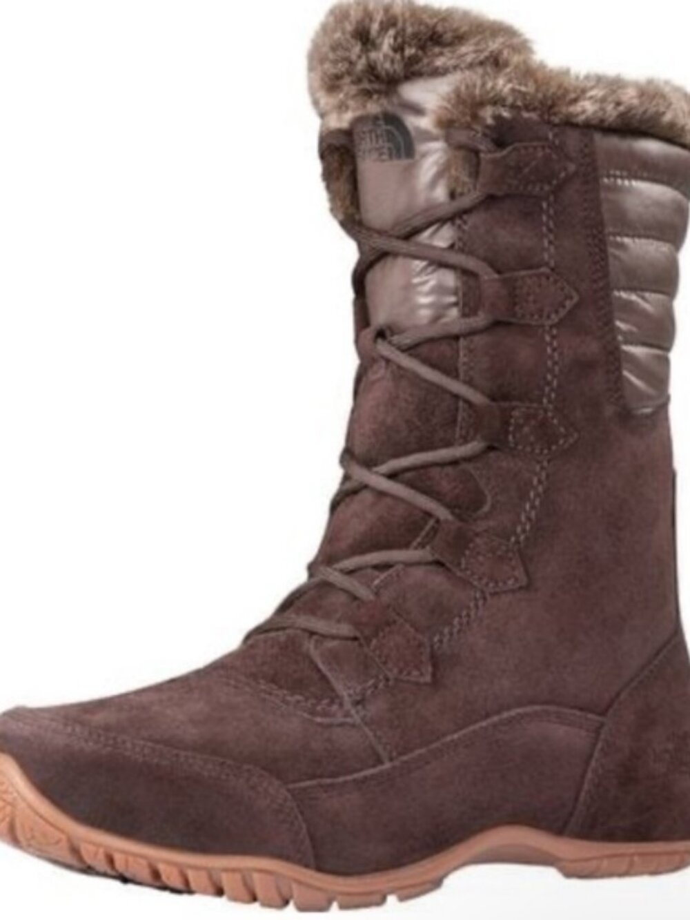 The North Face Nuptse Purna Il Boot women 6.5 waterproof winter comfy brown